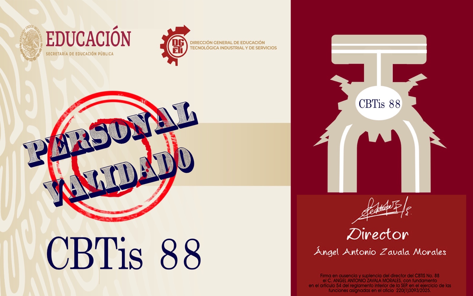 Imagen Personal Validado